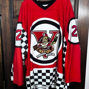 USED BINGHAMTON SENATORS 5th Year HOCKEY JERSEY SIZE 56