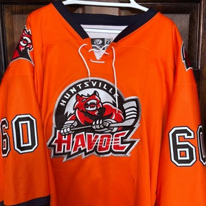 USED HUNTSVILLE HAVOC   HOCKEY JERSEY SIZE 56
