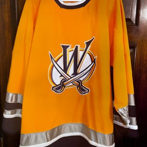 USED  WELLAND SABRES HOCKEY JERSEY SIZE XXXXL
