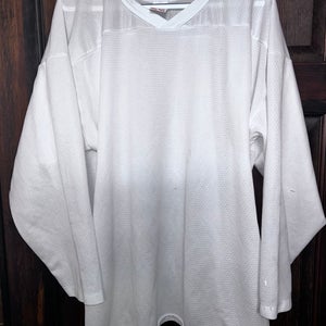 XL WHITE PRACTICE JERSEY