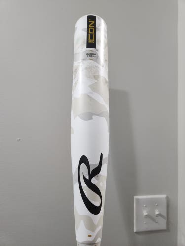 2025 Rawlings Icon USSSA Certified Bat (-5) Composite 26 oz 31" (New)