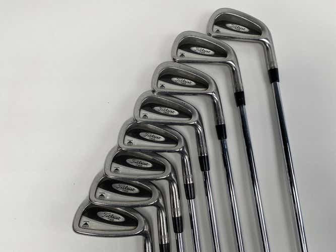 Titleist DCI 762 Iron Set 3-PW True Temper Dynamic Gold S300 Stiff Steel Mens RH