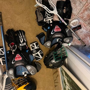 On hold lacrosse equipment