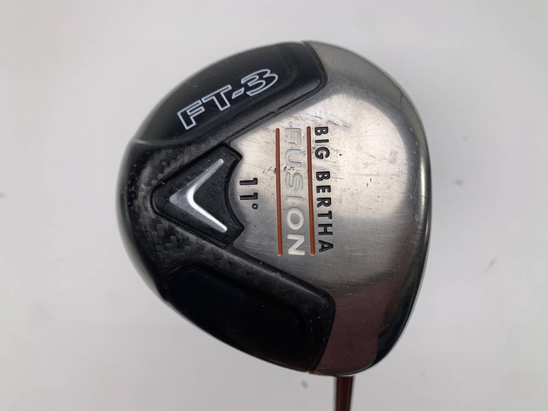 Callaway Fusion FT-3 Driver 11* Aldila NVS 55g Senior Graphite Mens RH Midsize