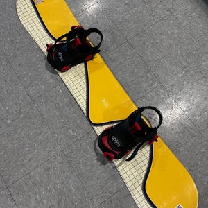 Vision Wavelength Snowboard All Mountain With Medium Bindings- 148cm