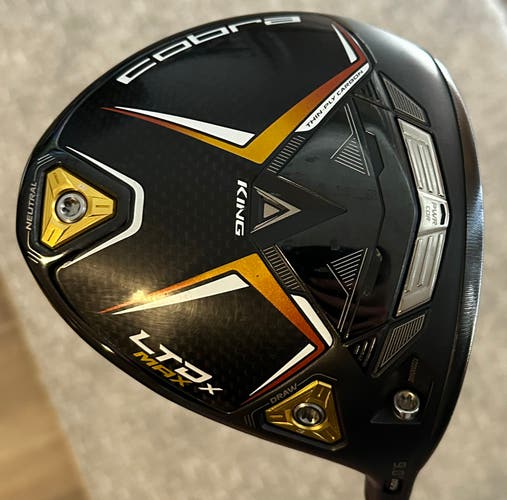 Men's Cobra Right Handed LTDx MAX Stiff Flex 9 Loft