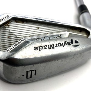 Left Handed TaylorMade P770 #6 Iron, Project X 6.5 Stiff Plus Steel Shaft *Good*