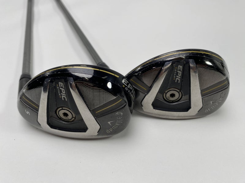 Callaway EPIC Star 5 & 6 Hybrid Set 25* 28* Grand Bassara 55g Lite RH