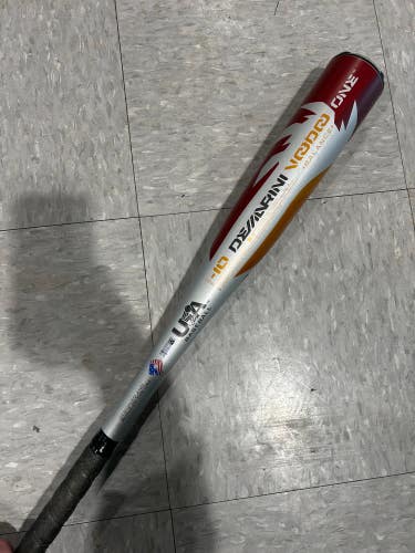 2018 DeMarini Voodoo One Bat USABat Certified (-10) Alloy 18 oz 28" (Used)