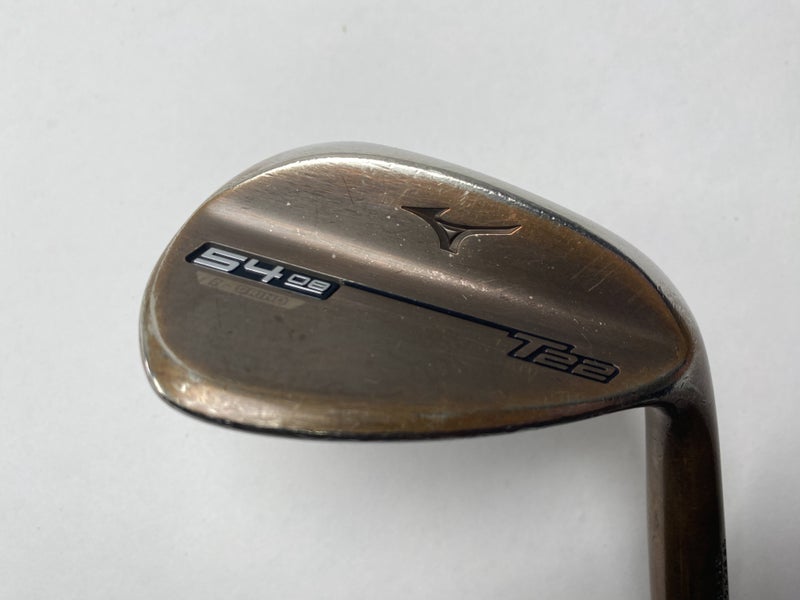 Mizuno T22 Denim Copper 54* 8 D-Grind KBS HI-Rev 2.0 Black Wedge Steel Mens RH
