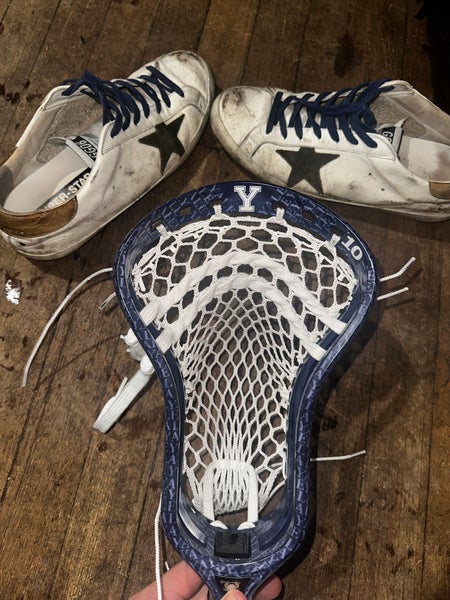 Yale’s Jack Stuzin Recently Strung Custom Head