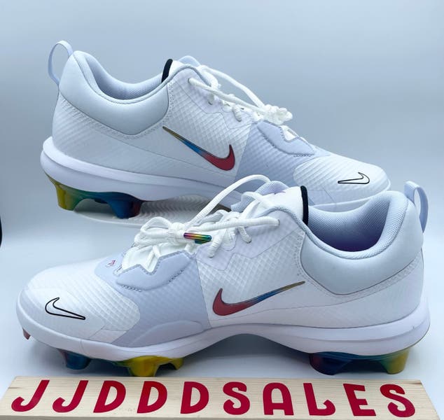 Nike Force Zoom Trout 9 Pro MCS Rainbow Baseball Cleats
