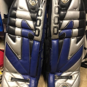 Used  Sher-Wood Goalie Leg Pads