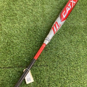 (RATTLE) 2023 Marucci CAT X Composite Bat USSSA Certified (-5) Composite 27 oz 32" (Used)