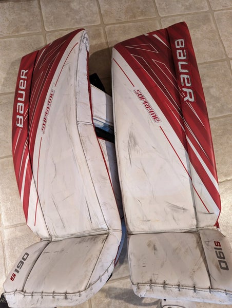 32” Bauer Supreme S190 Leg Pads Intermediate Large