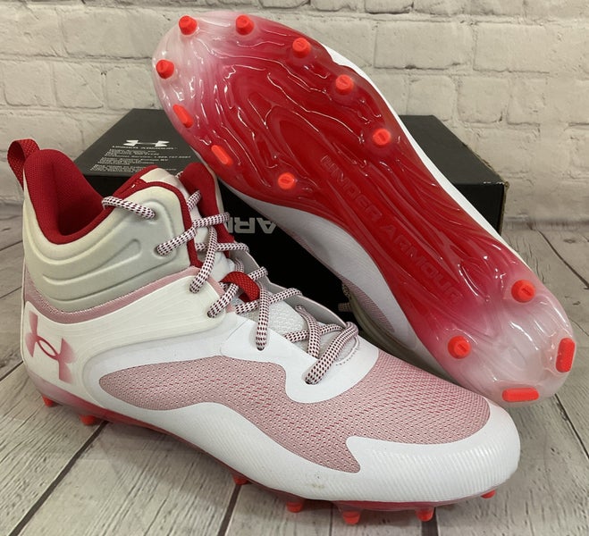 Under Armour 3025639-101 Command MC Mid Lacrosse Cleats  display picture 2