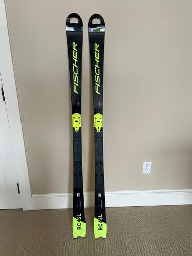 2022 Fischer 158cm FIS SL Skis (No Bindings, Plates Included)