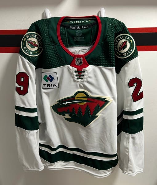 Marc-Andre Fleury Minnesota Wild Adidas MiC Authentic Jersey Size