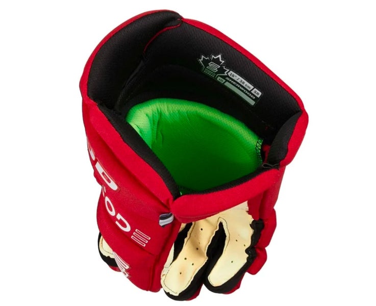 NEW Sherwood Code NHL Team Stock Player Gloves (DETROIT)