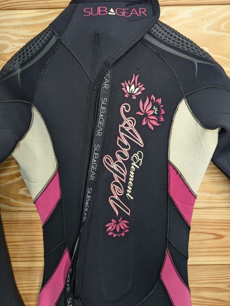 Sub Gear Women's 3mm Full Wetsuit Scuba, Dive, Surf Wet Suit Size Small, 38, 6