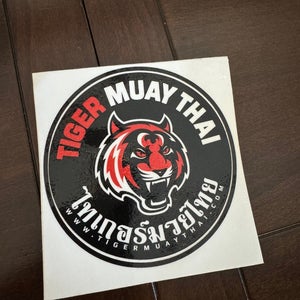 Tiger Muy Thai Camp Sticker