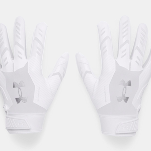 MD Under Armour Gloves (New) - Men's UA F8 Football Gloves - 1368851-100-MD