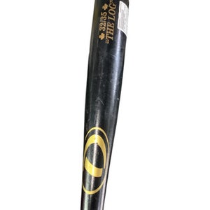 Used D Bat The Log Bb Sb Wood Bat Black 32" 10743-s000443681