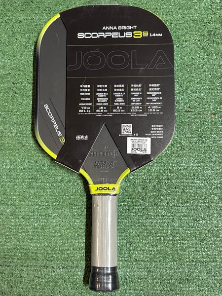 Joola Anna Bright Scorpeus 3s 14mm Pickleball Paddle | Brand New