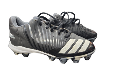 Used Adidas Icon Bb Sb Cleats Black And White Youth 12.0 11849-s000022877