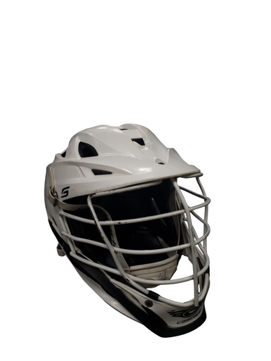 Used Cascade S Lacrosse Helmet White Fits All 11849-s000015525