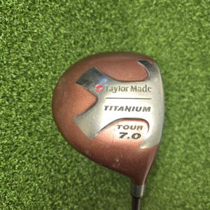 Men's TaylorMade Titanium Right Handed Driver Loft 7 (Used)