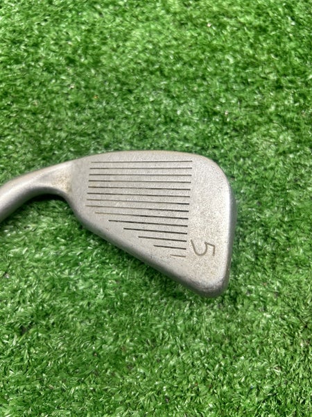 Ping Zing 2 Black Dot 5 Iron JZ Stiff Flex Steel Shaft RH 38L New Grip!
