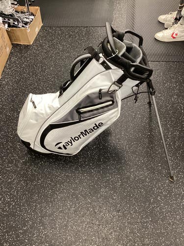 Used Taylormade 7 Slot Stand Bag Mens Stand Bag White 11851-s000026744