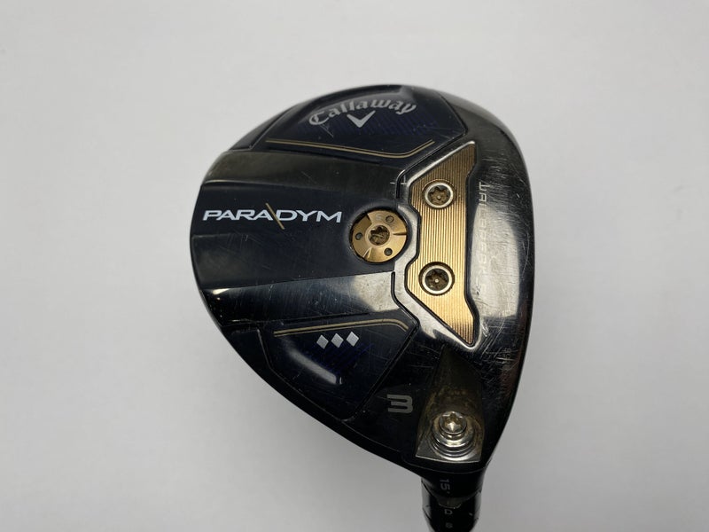 Callaway Paradym Triple Diamond 3 Fairway Wood 15* Kai'li 70g Extra Stiff RH