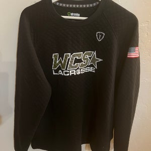 West Coast Stars Quilted Crewneck