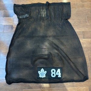 Toronto Maple Leafs Pro Stock Laundry Bag Black #84