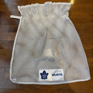 Toronto Maple Leafs Pro Stock Laundry Bag White Malhotra