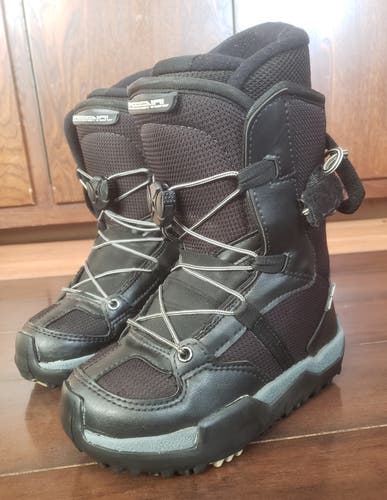 KIDS 19.5/12-1 SNOWBOARD BOOTS ROSSIGNOL RS *USED* CLEANED