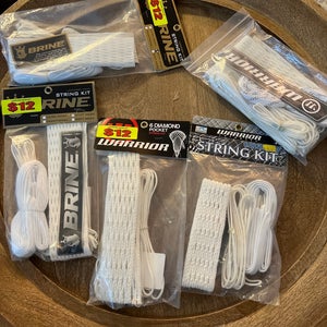 Set Of 5 Brine And Warrior Stringing Kits
