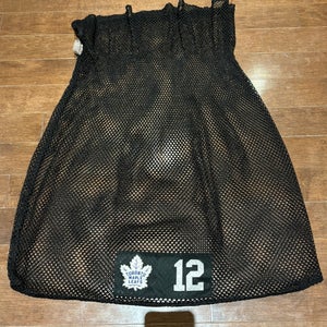 Toronto Maple Leafs Pro Stock Laundry Bag Black #12
