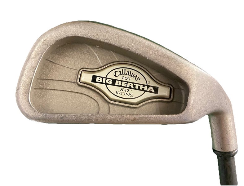 Callaway Big Bertha X-12 3 Iron RH RCH 96 Stiff Graphite 39" New Mid-Size Grip
