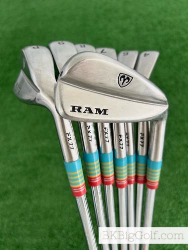 Ram FX77 Iron Set 4-P / KBS Tour 90 Stiff