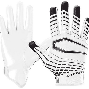 New Rev 5.0 Receiver Gloves AM WHT 11706-CUTCG10560AMWHT