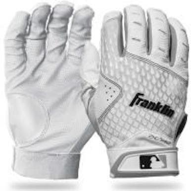 New Franklin 2nd Skinz Adt Batting Gloves Wt Wt Lg 11863-fra21166f4