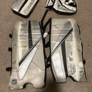 Rare Franklin Street Hockey Youth Goalie Set Pads Blocker Trapper