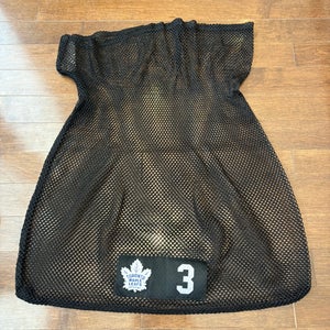 Toronto Maple Leafs Pro Stock Laundry Bag Black #3
