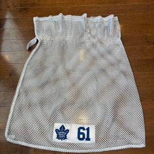 Toronto Maple Leafs Pro Stock Laundry Bag White #61