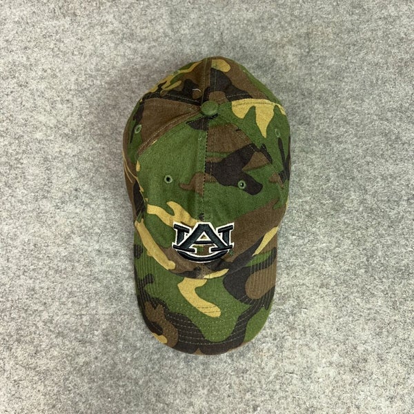 Auburn Tigers Mens Hat Adjustable Green Brown Camo Cap Football College Dad Logo
