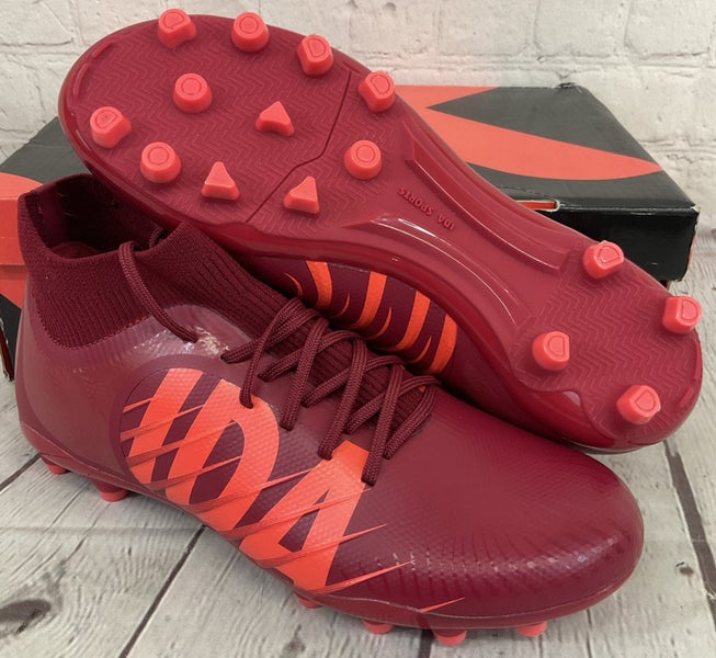 IDA Sports IS-RS-BDG Rise FG Women's Soccer Cleats Burgundy US 5 UK 2.5 EUR 35