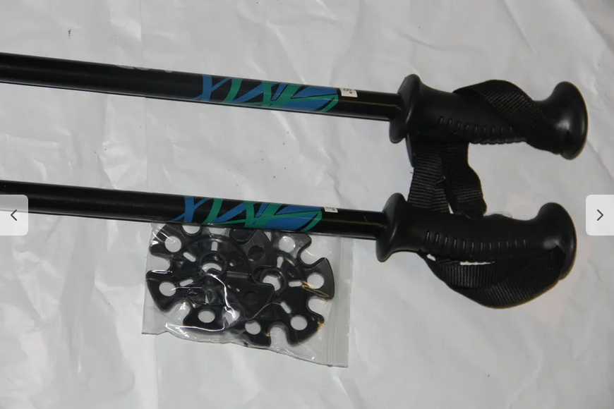 NEW Ski poles downhill/alpine Aluminum 7075 adult Ski Poles  130cm /52" New pair
